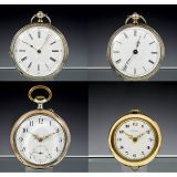 4只女士怀表 (4 Lady's Pocket Watches)