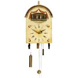 带人偶的黑森林特色笛音钟 (Black-Forest Flute Clock with 4 Moving Figures)