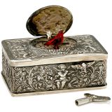 935纯银制机械鸟音乐盒 (German Bird Box in 935 Sterling Silver)
