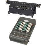 Tim Mod. 1计算器和 Comptometer计算器