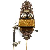 挪威挂式电话机Elektrisk Bureau, K ristiania, 1892年