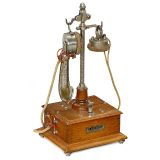 法国台式电话机A. Burgunder, 约1917年