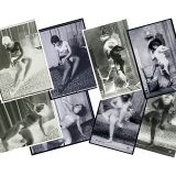 4张性爱场面的负片, 约1920年