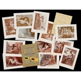 2本法国性爱场面立体浮雕小册子