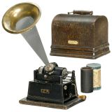 滚筒留声机Edison Gem, 约1905年