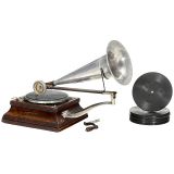 唱片留声机和唱片Emil Berliner,约1900年
