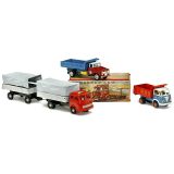 3辆玩具卡车, 1960年起