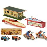 6辆铅皮玩具车, 1960年起