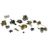 玩具大炮收藏品, Märklin和一些其他制造商生产, 1915年起