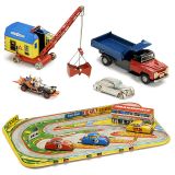 5辆铅皮玩具车, 1950年起