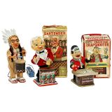 3个日产装电池的玩具