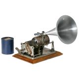 罕见的法国滚筒留声机’Phénix’ 约1903年