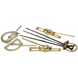 5把量角器, 约1900年