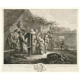 早期铜版画 La Curiosite 约1760年