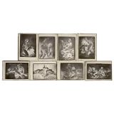 8 Erotic Glass Slides