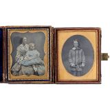 2 Ambrotypes, c. 1850–60