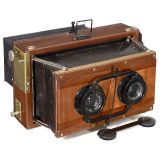 Ernemann Tropen-Klapp-Camera-Stereo, c. 1908