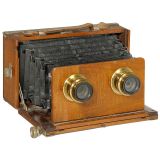 Stereo Folding Plate Camera, c. 1890