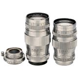 3 Canon Screw-Mount Lenses