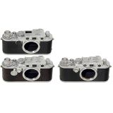 3 Post-War Leica Bodies