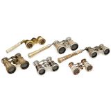 6 Mother-of-Pearl Opera Glasses, c. 1930