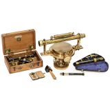 Group of Surveying Instruments