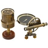 2 Surveying Instruments, c. 1890