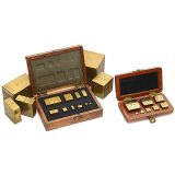 2 Sets of English Calibration Weights, c. 1920