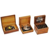 2 Thorens Disc Musical Boxes