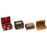 4 Swiss Musical Boxes