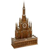 Musical Cathedral Clock by B.A. Brémond, c. 1870