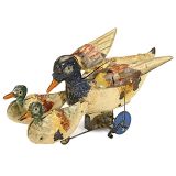 Duck with 2 Ducklings by Moschkowitz, c. 1925