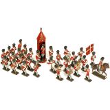 Lineol Danish Guard Band and Marchers, c. 1935