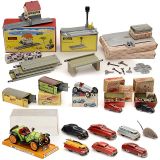 Group of Schuco Cars and Accessories, from 1950