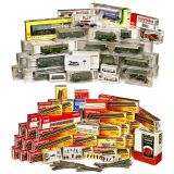 Collection of Gauge H0 Fleischmann Model Railway Vehicles