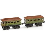 2 Bing Gauge 0 New York Passenger Cars, c. 1915