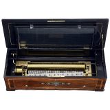 Large Mandolin Musical Box, c. 1885