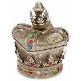 Fred Zimbalist Crown with Swiss Musical Movement
