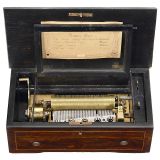 Small Swiss Cylinder Musical Box, c. 1880