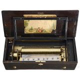 Harp Eolienne Musical Box by Bremond, c. 1880