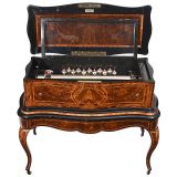 Mandoline & Bells Musical Box by Samuel Troll Fils, c. 1880