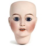 Favorite No. 9 Bisque Doll Head by Lanternier, c. 1918