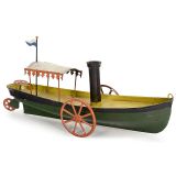 Early German River Steamboat, c. 1895