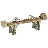 Tin Clockwork Busy Bridge Toy, c. 1930