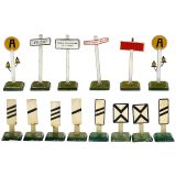 14 Märklin Signal Boards, c. 1935