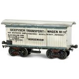 Märklin Seafish Closed Goods Wagon No. 1849/1 Gauge I, c. 1915