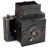 Kricheldorff Folding-Strut Mirror Reflex Camera, c. 1895