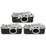 3 Post-War Leica Camera Bodies