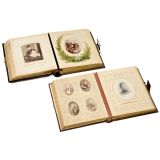 2 Musical Photograph Albums, c. 1890