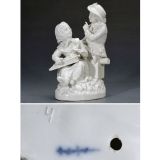 Porcelain Figure Magic Lantern, c. 1800